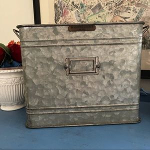 Magnolia Home Galvanized Metal File Box